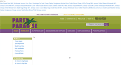 Desktop Screenshot of partyparadisebr.com