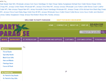 Tablet Screenshot of partyparadisebr.com